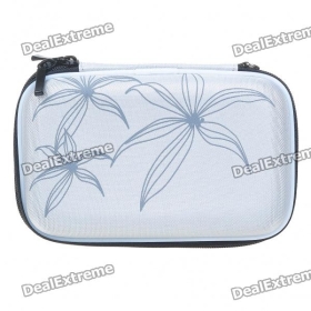 6" Protective Canvas Cloth Hard Carrying Case Bag for HDD/Digital Devices (Color Assorted)