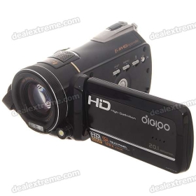 10.0MP CMOS 1080P HD Digital Video Camcorder w/ 12X Optical Zoom/HDMI/TV-Out/SD (3.0"  LCD)