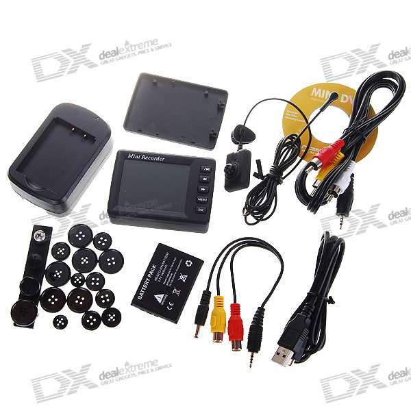 Rechargeable Motion Activated Pinhole Spy Camera 2 Wholesale Rechargeable Motion Activated