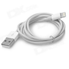 USB Male to 8 Pin Lightning Male Data Sync / Charging Cable for iWhite (100cm)