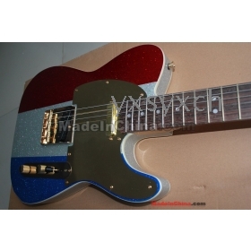 free shipping New guitar TELE 6 string Natural wood Electric Guitar free gift strings 