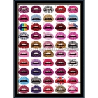 100pcs/lot without box  Hot Lips lip tattoo Temporary Tattoo Sticker  lips tattoos 50 styles to choose