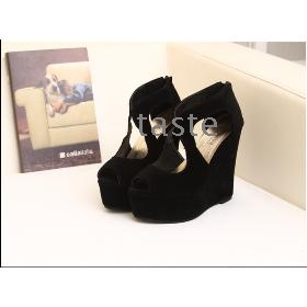 2013 European and American style comfortable platform shoes -thin Roman fish head slope with sandals