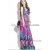New Fashion V neck Floral dress,Bohemian style Maxi Chiffon Long skirt,free shipping-04