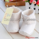 beige Fur warm Boots Toddler  shoes Suede  boots
