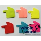40 sheets Finger shape Memo Note Pad Free Stickers Bookmark message post Gift, 120pcs/lot,