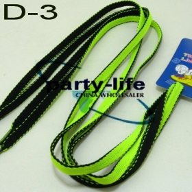 Double Color Flat Shoe  Shoelace Strings for Sneakers(D-3) ,100pairs/lot,wholesale ,free shipping 