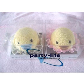 Lovely Duck Towel  cake gift for Wedding Party Favor Baby Shower 50pcs/lot
