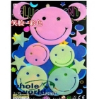 Baby Kid Gift Glow In The Dark Colorful smiling Face Stickers Bedroom Decor,50sets/lot