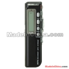 GH-518 Portable Digital Voice Recorder with 4 GB/USB/Telephone Recording/LCD Screen/Power 2xAA Battery-Black 