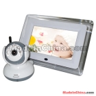 7 Inch  Monitor with Wireless Night Vision Camera + Two Way Audio Function 