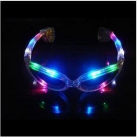 Wholesale Free shipping(12pcs) Women's Fancy Ball Halloween LED flash glasses,fasion decoration for party dancing4gfrtyjum