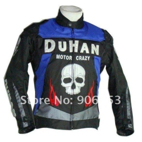 Motorcycle Jackets DUHAN Textiles Racing Jacket Black 5 ghjk
