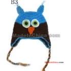 popular owl crochet beanie, popular owl beanie,children crochet beanie 20pcs 