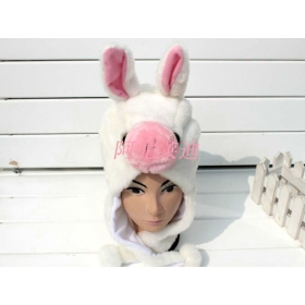 100pcs/lot Birthday Party Cartoon Animal hat,YU10 Winter hats,Animal Deer Plush   fg062