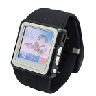 1.25in Color LCD MP4 Watch 1GB Black  