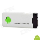 Android 4.0 Mini PC Google TV Player w/ WiFi / Allwinner A10 Cortex A8 /  / HDMI - White (4GB) 