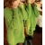 Free Shipping Women's Sweater Fashion Style Simple Hollowed Sweater Green ZJ12022721-2