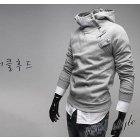 Hot Promotion New arrivals HOT Wool Collar Side Zipper Coat Grey M/L/XL Y10091705-1