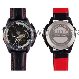  New 2013 TAGBRAND Luxury watch F1 Luxury Mens Automatic Watch + Box & Leather belt watches Men & automatic watches Wristwatch