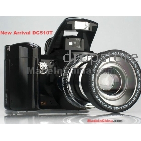 DC500 DC500T upgrade to DC510T New version Digital vedio camera Camcorder 12MP 8X Zoom 2.4 Inch