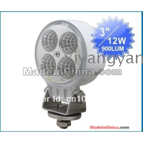 Free shipping ! Hot SALE ! 12W LED work light tractor lamp truck heavy duty off road Super Bright Factory direct ! R