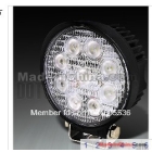 27W LED HIGH POWER DRL WORK LIGHT 4.5" ROUND 3*9LED OFFROAD BUMPER LAMP FOG LIGHT 10pcs/lots 01l