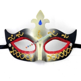  240pcsMix colors Fashion style Halloween Mask Bling Bling Halloween/Party Mask                %011