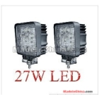 4pcs/lots LED work light 27W SPOT BEAM LED WORK OFFROADS LAMP LIGHT TRUCK  4WD 4x4   8