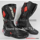 free shipping motorcycle boots  Biker SPEED Racing Boots,Motocross Boots,Motorbike boots SIZE: 40/41/42/43/44/45/46              13