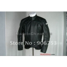 Free shipping genuine leather DUHAN men's motorcycle jacket motorcycle racing jacket