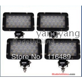 4pcs/lots 7.5" 24W LED Work Light Off-Road SUV ATV 4WD Truck Spot/Flood Beam 10-30V 2900lm 24pcs x1W LED Super Bright IP67