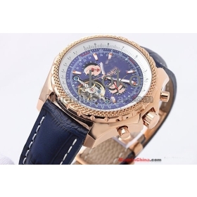 Free Shipping !Wholesale - men top brand new Automatic watches blue  dial stainless steel band luxury Men's/women's movement watch wristwatch #wr-76