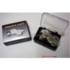 12PCS-New Hot Silver 10x20 Dual Loupe Round Jewelry Loupe-Freeshipping EMS 
