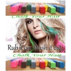 70 colors (mix 140pcs/lot )Hot Selling Hair Color Chalk Temporary Hair Color Chalk Bug Rub Soft Fencai Bar Chalk##