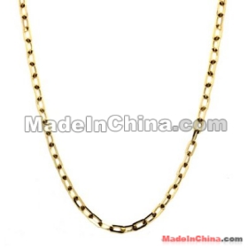 14k Italian Yellow Gold 2.50mm Unique Cut Anchor Link Chain Necklace 18"