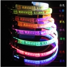The pet supplies lettering collar hair led collar dog and  small dogs the dog dog  10pcs 4