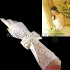 free ship bow satin bridesmaid bride gloves wedding gloves gloves  gloves banquet gloves long style Korean style design