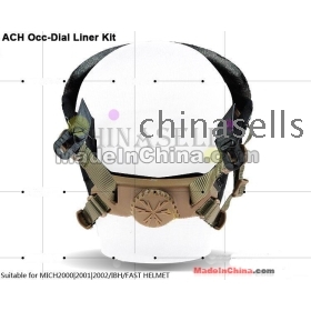 High-quality in stock ACH Occ-Dial Liner helmet kit ACH/MICH 2000|2002|IBH| military tactics fast helmet suspension system
