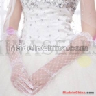 in stock free ship hollow pattern bridesmaid gloves bride gloves  Wedding gloves  gloves wedding banquet gloves long style