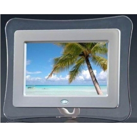 Brand New 7" LCD Screen Acrylic Digital Photo Frame/ 7 Inch Picture Frame DF707.800*480With Mp3Mp4.Free Shipping 