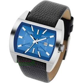 HK post Free shipping DZ1115 Men's Quartz leather watch Wristwatches + logo+ box
