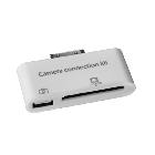 Wholesale! 150pcs/lot 2 in 1 CF Card USB Camera Kit/Connection kit Card Reader for  New  3  2 