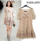 Free shipping summer dresses for women celebrity dress 2013 Europe and the United States embroidered chiffon dress 8035 women's dresses