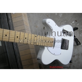  Free shipping/Top quality New style Arrival WHITE color TELE Electric Guitar  NO  CASE #01