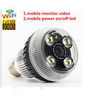 Free Shipping HD1080P bulb hidden wifi camera dv wc007b