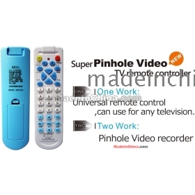 10pcs/lot 2012 New TV universal remote control digital hidden mini dvr vedio recorder 1280*960 support motion detection for home AVP010H 