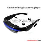Mobile Theatre cinema Video Glasses - Movies on 52 Inch Virtual Screen with Built in 2gb memory 2012 Newest ATG52 free shipping