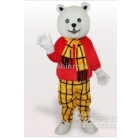 Wholesale - Fast custom new Free Bear Short Plush Adult Mascot Costume free size by express free shipping