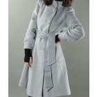 Free Shipping temperament when Shang Huayan 3043 Long coat jacket Women's clothing